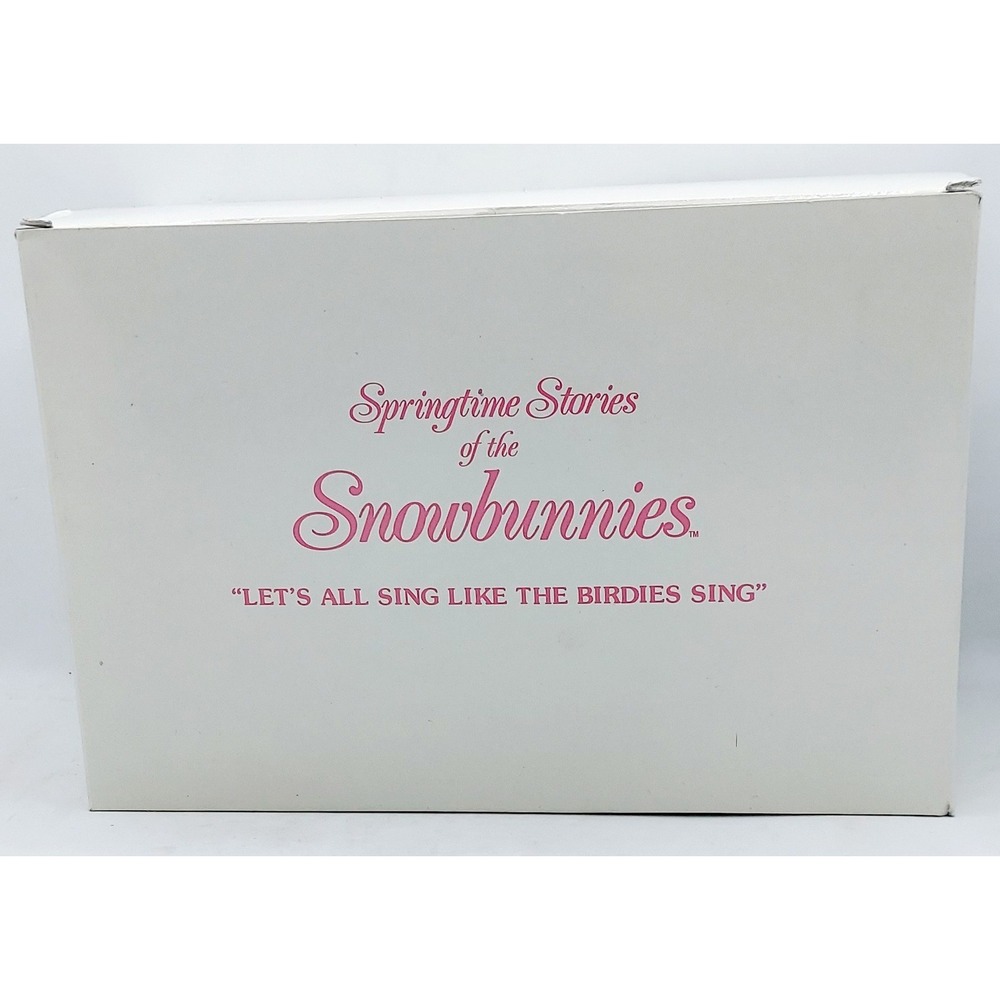 Department 56 Snowbunnies Let's All Sing Like The Birdies Sing 26276